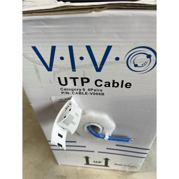 APPROX 500 FT VIVO UTP CABLE