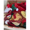 Image 4 : LOT OF CHRISTMAS HATS AND STOCKINGS