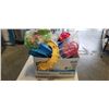 Image 2 : 2 BOXES OF KIDS TOYS AND PLAY AREA CAPRET