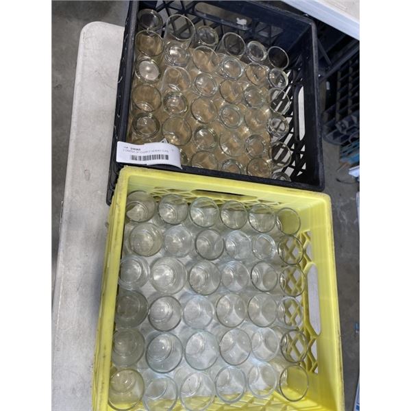 2 CRATES OF CLEAR 2" DESERT CUPS