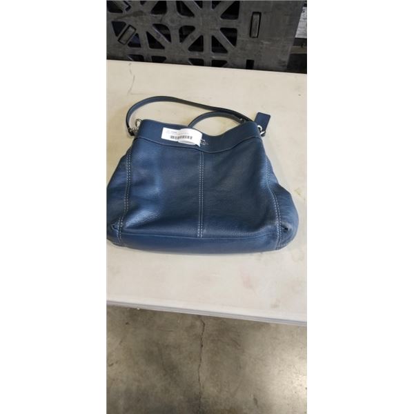 BLUE COACH PURSE AUTHENTIC