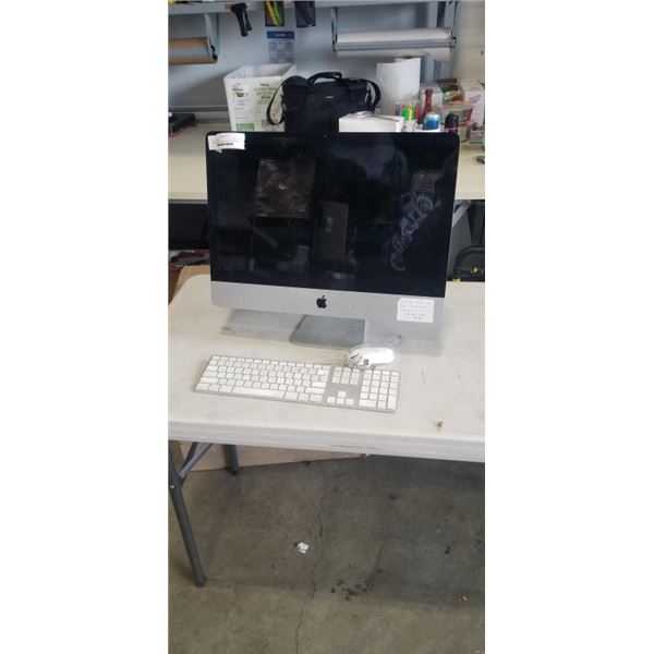 APPLE IMAC I5 500GB HDD, 4GB DDR3 RAM, WIFI INCLUDES KEYBOARD AND MOUSE
