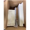 Image 4 : LARGE WHITE DESK W/ SIDE STORAGE SHELVES