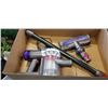 Image 1 : DYSON V8 ORIGINAL PLUS CORDLESS STICK VACUUM - TESTED WORKING, RETAIL $599