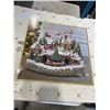 Image 3 : SNOWY HOLIDAY VILLAGE CHRISTMAS DECORATION