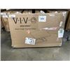 Image 1 : VIVO BLACK SINGLE TOP DESK RISER