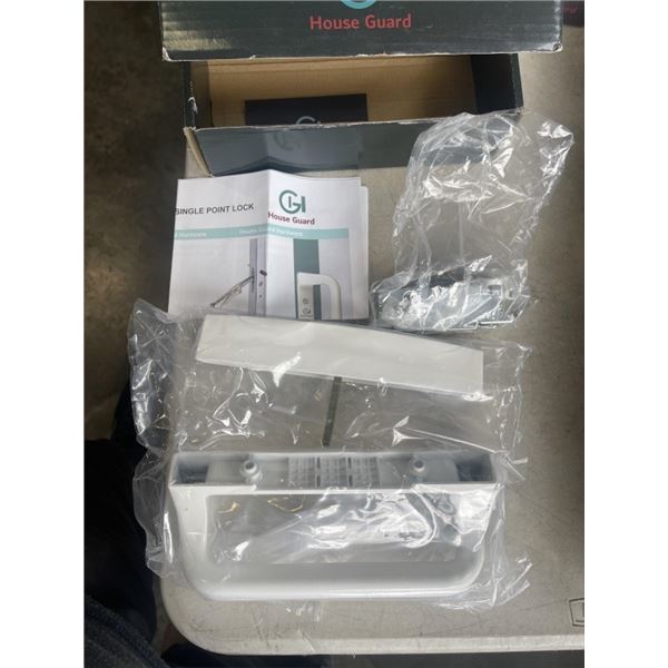 7 HOUSE GUARD SLIDING PATIO DOOR HARDWARE