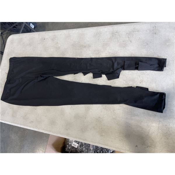 LARGE CASE OF NEW ONE SIZE LADIES BLACK LEGGINGS