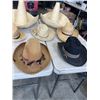 Image 3 : LOT OF STRAW HATS