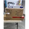 Image 1 : VIVO TRIPLE MONITOR DESK STAND + 1 ULTRAWIDE + 2 STANDARD, AND VIVO PNEUMATIC ARM DUAL MONITOR & LAP