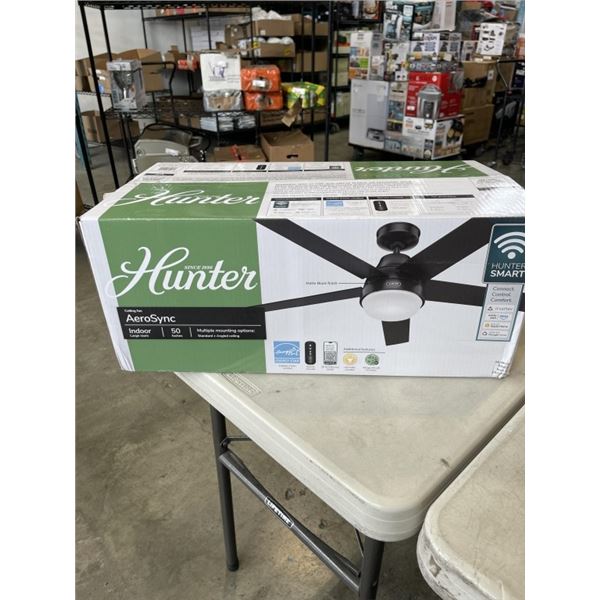 HUNTER AEROSYNC 50" CEILING FAN