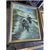 Image 3 : 2 SIGNED OIL PAINTINGS AND 2 NEEDLE POINTS