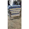 Image 1 : SINGLE SIZE FOLDING COT W/ MATTRESS
