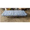 Image 1 : SINGLE SIZE FOLDING COT W/ MATTRESS