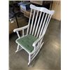 Image 2 : WHITE ROCKING CHAIR