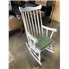 Image 3 : WHITE ROCKING CHAIR