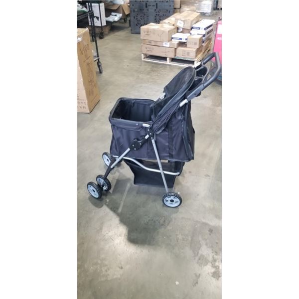 VIVO FOUR WHEEL PET STROLLER IN BLACK