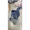 Image 1 : VIVO FOUR WHEEL PET STROLLER IN BLACK
