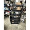 Image 1 : BLACK 6FT BOOKSHELF, 3FT WIDE