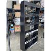 Image 3 : BLACK 6FT BOOKSHELF, 3FT WIDE