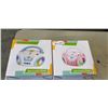 Image 1 : 2 NEW TINKY GEEKS TUNES KIDS BOOM BOXES. 1 PINK, 1 BLUE