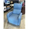 Image 1 : BLUE FABRIC RECLINER, GOOD CONDITION