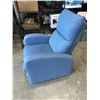 Image 2 : BLUE FABRIC RECLINER, GOOD CONDITION