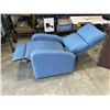 Image 3 : BLUE FABRIC RECLINER, GOOD CONDITION