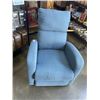 Image 1 : BLUE FABRIC RECLINER, GOOD CONDITION