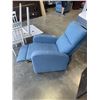 Image 3 : BLUE FABRIC RECLINER, GOOD CONDITION