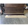 Image 3 : SOLID WOOD DARK CHOCOLATE KINGSIZE BEDFRAME