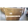 Image 1 : VIVO BLACK 43 X 24 INCH UNIVERSAL TABLE TOP FOR SIT TO STAND DESK FRAMES AND VIVO BLACK ELECTRIC SIN