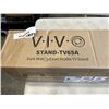 Image 3 : VIVO DARK WALNUT EASEL STUDIO TV STAND