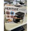 Image 2 : HERITAGE INFRARED 4.5QT 6-IN-1 STEAM AIR FRYER - TESTED WORKING, RETAIL $299