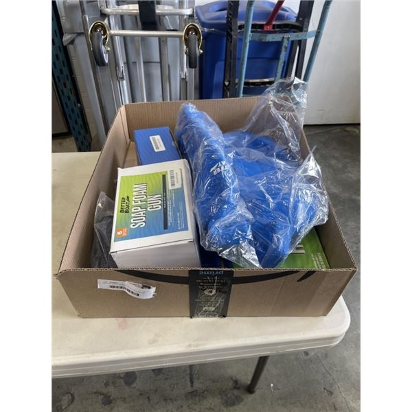 BETTER BOAT TRAILER HITCH BALL MOUNT AND SOAP FOAM GUN AND AUTO BILGE PUMP