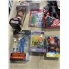Image 4 : TRAY OF COLLECTABLES INCLUDING FUNKO POPS, METAL DIE CASTS, LEGENDS SERIES IRON MAN, SNAKE EYES G.I.