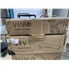 Image 2 : VIVO PNEUMATIC ARM DUAL ULTRAWIDE MONITOR WALL MOUNT AND VIVO UNIVERSAL LAPTOP DESK FOR TREADMILL WI