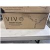 Image 3 : VIVO PNEUMATIC ARM DUAL ULTRAWIDE MONITOR WALL MOUNT AND VIVO UNIVERSAL LAPTOP DESK FOR TREADMILL WI