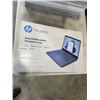 Image 1 : NEW HP 14" LAPTOP WITH WINDOWS 11 IN S MODE. BLUE COLOR