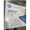 Image 2 : NEW HP 14" LAPTOP WITH WINDOWS 11 IN S MODE. BLUE COLOR