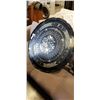 Image 1 : ORNATE MOTHER OF PEARL INLAID TABLE W/ COLLASPIBLE LEGS