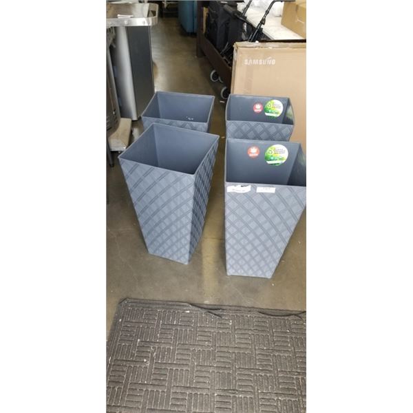 4 NEW PLANTER BOXES