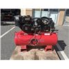 Image 1 : TMG INDUSTRIAL AIR COMPRESSOR W/ 40 GALLON TANK - GAS OR BATTERY, WORKING W/ KEYS
