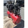 Image 2 : TMG INDUSTRIAL AIR COMPRESSOR W/ 40 GALLON TANK - GAS OR BATTERY, WORKING W/ KEYS