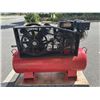 Image 4 : TMG INDUSTRIAL AIR COMPRESSOR W/ 40 GALLON TANK - GAS OR BATTERY, WORKING W/ KEYS