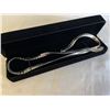 Image 1 : NEW PLATINUM PLATED 8.5MM SERPENTINE NECKLACE 23.5" LONG