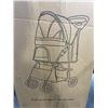 Image 3 : VIVO BLUE FOUR WHEEL PET STROLLER