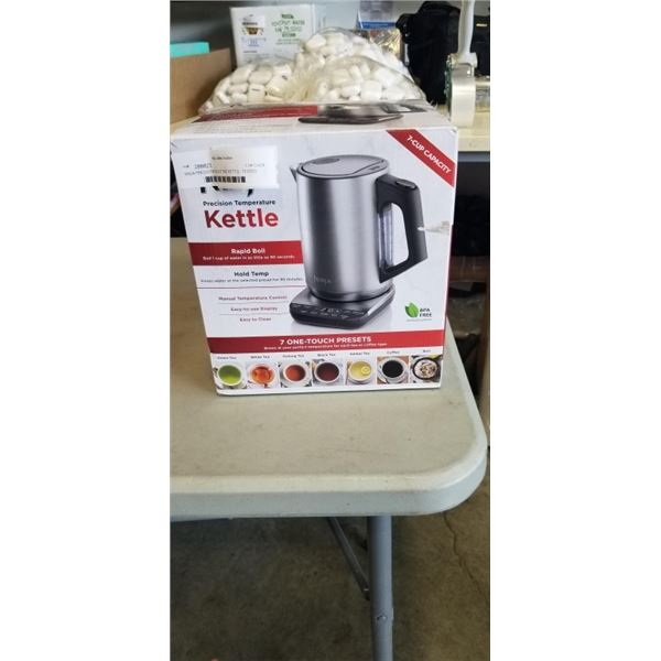 NINJA PRECISION ELECTRIC KETTLE - TESTED WORKING, RETAIL $119