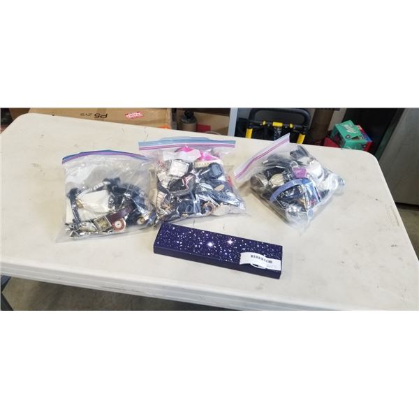 3 BAGS OF WATCHES