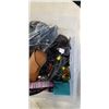 Image 2 : PLASTIC TOTE WITH APPROX 20 SUNGLASSES AND SUN GLASSES CASES
